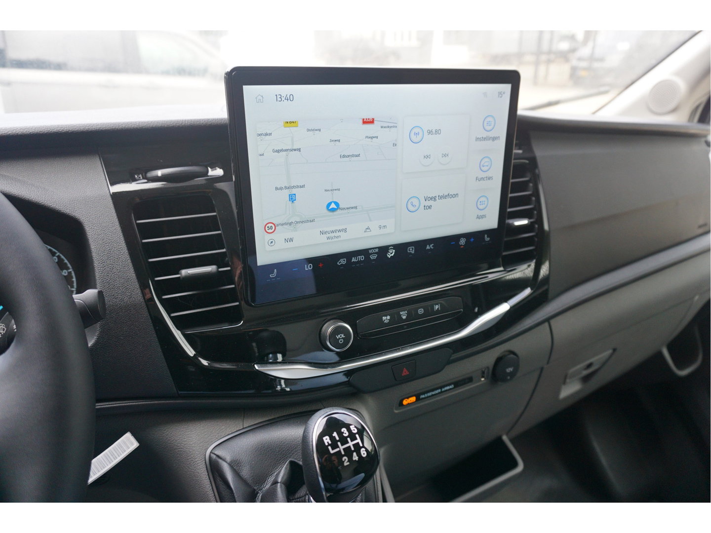 Ford Transit 350L 130PK L4H3 BPM VRIJ!! 12" Sync4 Navi, Trekhaak, Stoel-Stoel!! NR. 438