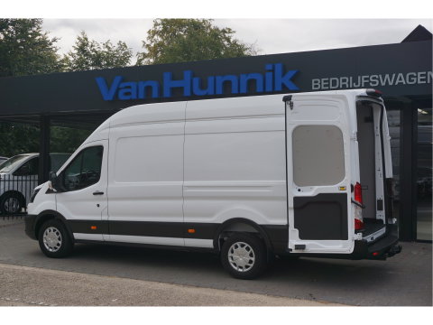 Ford Transit 350L 130PK L4H3 BPM VRIJ!! 12" Sync4 Navi, Trekhaak, Stoel-Stoel!! NR. 438