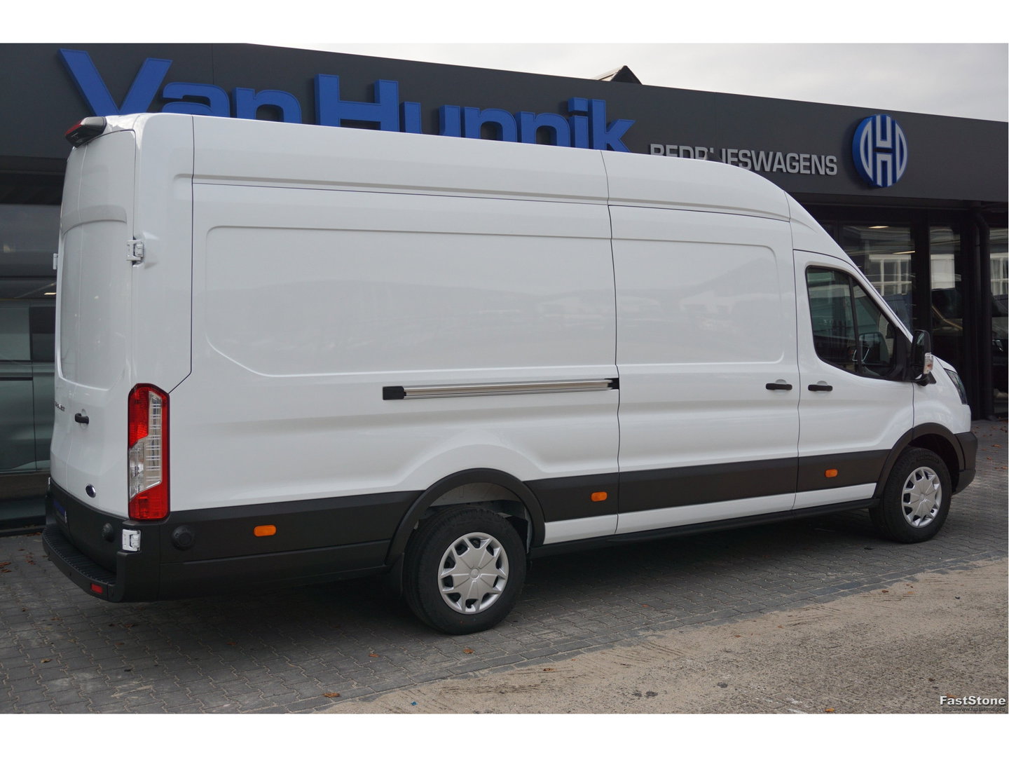 Ford Transit 350L 105PK L4H3 BPM VRIJ!! Navi, 360° Camera, Adap. Cruise, Stoel-Stoel!! NR. A5