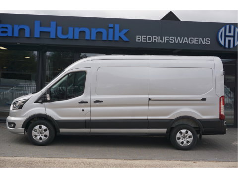 Ford Transit 350L L3H2 Limited AUT-8 165PK BPM VRIJ Navi, Adap. Cruise, 360° Cam, Trekhaak, 2x Schuifdeur!! NR. 259