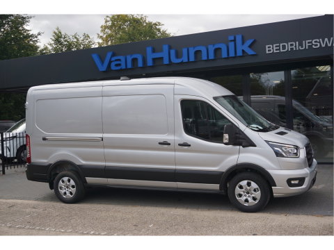 Ford Transit 350L L3H2 Limited AUT-8 165PK BPM VRIJ Navi, Adap. Cruise, 360° Cam, Trekhaak, 2x Schuifdeur!! NR. 259