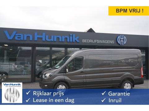 Ford Transit 350L L3H2 Trend AUT8 130PK BPM VRIJ!! 12" Sync4 Apple CP/Cam, Laadruimte Pack! NR. 617
