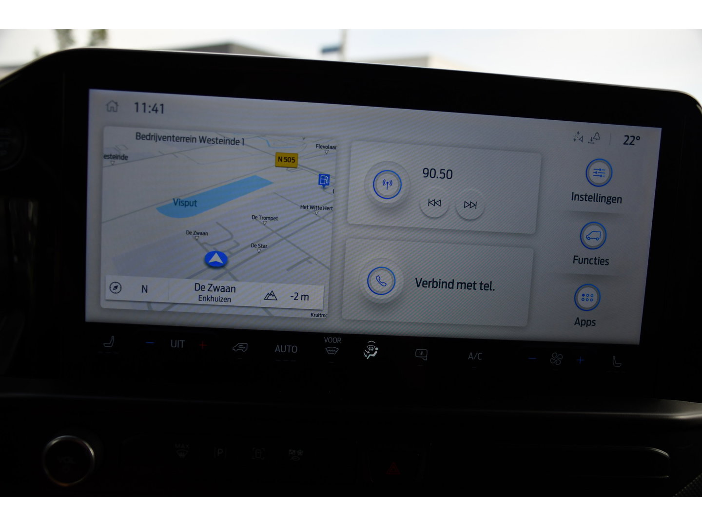 Ford Transit Custom 320 2.0 TDCI L2H1 PB Edition Limited Adaptieve Cruise, Camera, Carplay, LED, 170pk, Automaat, Stoelverwarming, Trekhaak, Virtual, Multimedia, Uniek!