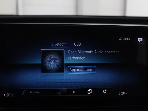 Mercedes-Benz EQC 400 4MATIC Business Solution Luxury 80 kWh | SOH 96.9% | Panoramdak | Leder | Adaptive cruise | Carplay | Sfeerverlichting | Burnmester Surround | Full LED | Stoelverwarming | Camera | Park assist |