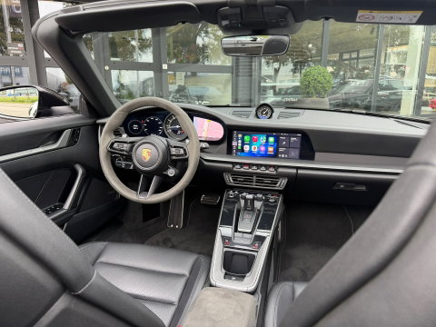 Porsche 911 Cabrio 3.0 Carrera PDK|Bosé|Sportuitlaat|Carplay|SportChrono