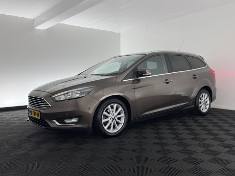 Ford FOCUS Wagon 1.5 TDCI Titanium Aut. *NAVI-FULLMAP | HEATED-COMFORTSEATS | BLIND-SPOT | CAMERA | KEYLESS | PRIVACY-GLASS | ECC | PDC | CRUISE | 17''ALU*
