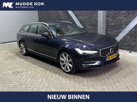 Volvo V90 2.0 T5 Inscription | ACC | Stoelventilatie+Massage | Trekhaak | Carplay | BLIS | Memory | 20 Inch