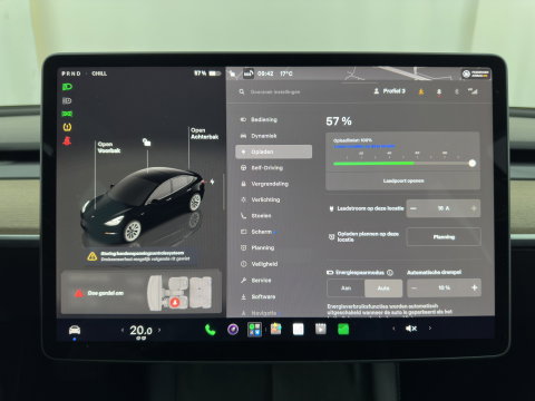 Tesla Model 3 RWD 60 kWh [3-Fase-11kW ] {SoH-88%} (INCL-BTW) Aut. *PANO | LEATHER | KEYLESS | FULL-LED | MEMORY-PACK | TOPVIEW | DAB | CARPLAY | DIGI-COCKPIT | LANE-ASSIST | HEATED-COMFORTSEATS | AUTOPILOT | 19"ALU*