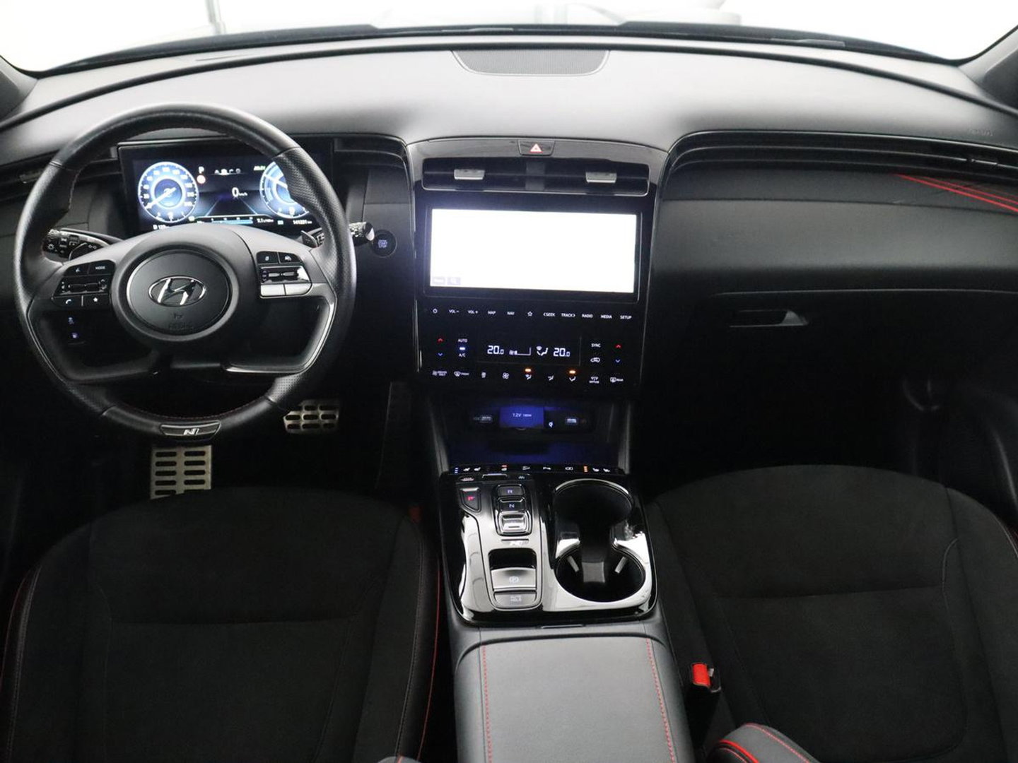 Hyundai Tucson 1.6 T-GDI PHEV N Line 4WD SOH 96,5% | KRELL Sound | Camera | Stoelverwarming | Stoelventilatie | Apple Carplay |