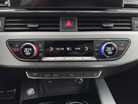 Audi A4 Avant 40 TFSI S edition (INCL.BTW) Aut. *LEATHER-MICROFIBRE | FULL-LED | HEATED-SPORTSEATS | KEYLESS | DIGI-COCKPIT | AMBIENT-LIGHT | NAVI-FULLMAP | PRIVACY-GLASS | SHIFT-PADDLES | ECC | PDC | CRUISE | 18''ALU*