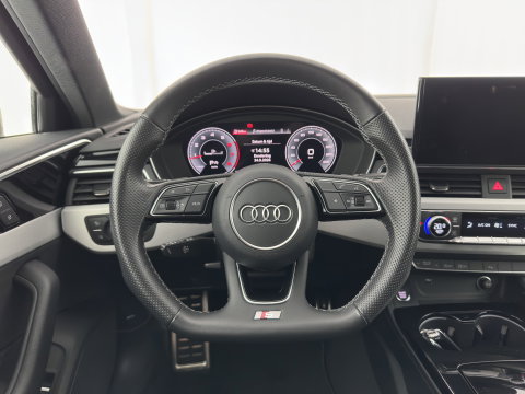 Audi A4 Avant 40 TFSI S edition (INCL.BTW) Aut. *LEATHER-MICROFIBRE | FULL-LED | HEATED-SPORTSEATS | KEYLESS | DIGI-COCKPIT | AMBIENT-LIGHT | NAVI-FULLMAP | PRIVACY-GLASS | SHIFT-PADDLES | ECC | PDC | CRUISE | 18''ALU*