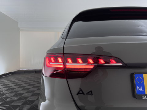 Audi A4 Avant 40 TFSI S edition (INCL.BTW) Aut. *LEATHER-MICROFIBRE | FULL-LED | HEATED-SPORTSEATS | KEYLESS | DIGI-COCKPIT | AMBIENT-LIGHT | NAVI-FULLMAP | PRIVACY-GLASS | SHIFT-PADDLES | ECC | PDC | CRUISE | 18''ALU*