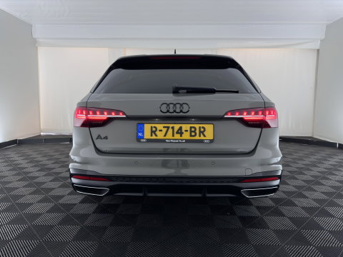 Audi A4 Avant 40 TFSI S edition (INCL.BTW) Aut. *LEATHER-MICROFIBRE | FULL-LED | HEATED-SPORTSEATS | KEYLESS | DIGI-COCKPIT | AMBIENT-LIGHT | NAVI-FULLMAP | PRIVACY-GLASS | SHIFT-PADDLES | ECC | PDC | CRUISE | 18''ALU*