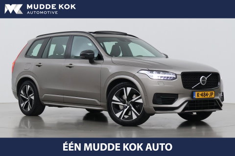 Volvo XC90 T8 Recharge R-Design | Luchtvering | B&W | Panoramadak | Stoelventilatie+Massage | 360° Camera | Head-up | Trekhaak