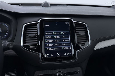 Volvo XC90 T8 Recharge R-Design | Luchtvering | B&W | Panoramadak | Stoelventilatie+Massage | 360° Camera | Head-up | Trekhaak