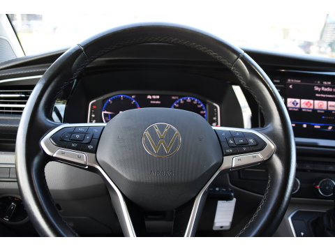Volkswagen Transporter 2.0 TDI L2H1 Bulli Virtual, Adaptieve Cruise, Camera, Carplay, LED, 150pk, Stoelverwarming, Multimedia, Sensoren, Trekhaak, Uniek!