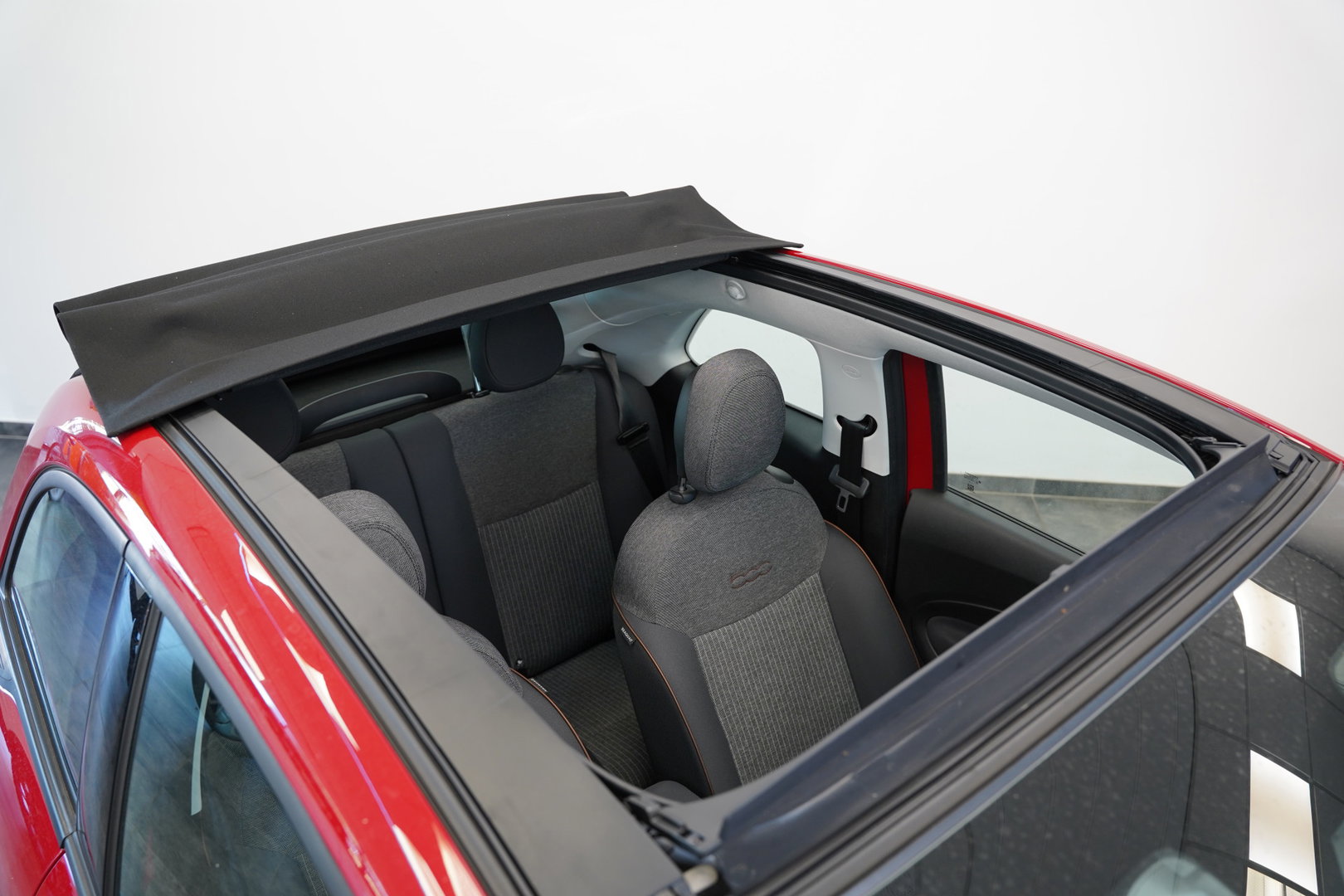 Fiat 500C Icon 42 kWh Cruise/Climate Cabrio ROSSO PASSIONE NAP!