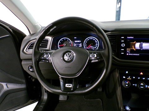 Volkswagen T-Roc 1.0 TSI R-Line Sport Apple-Carplay Full-LED Stoelverwarming Leer Parkeersensoren Adaptive-cruise Android-Auto