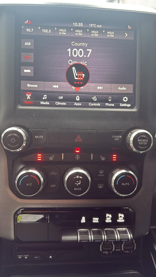 Dodge Ram Pick-Up 1500 4x4 Crew Cab LPG Marge (btw vrij) Blackout