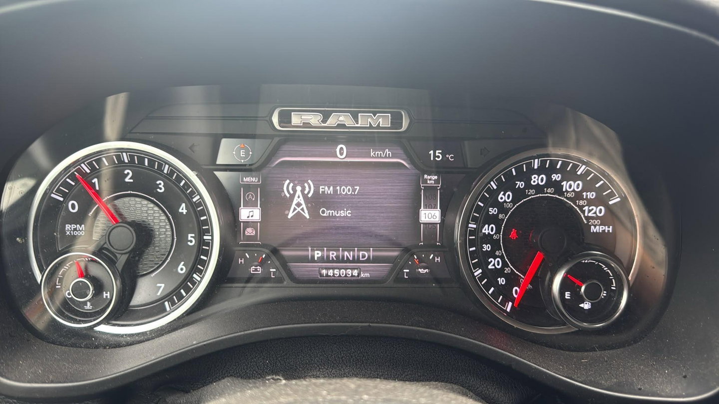 Dodge Ram Pick-Up 1500 4x4 Crew Cab LPG Marge (btw vrij) Blackout