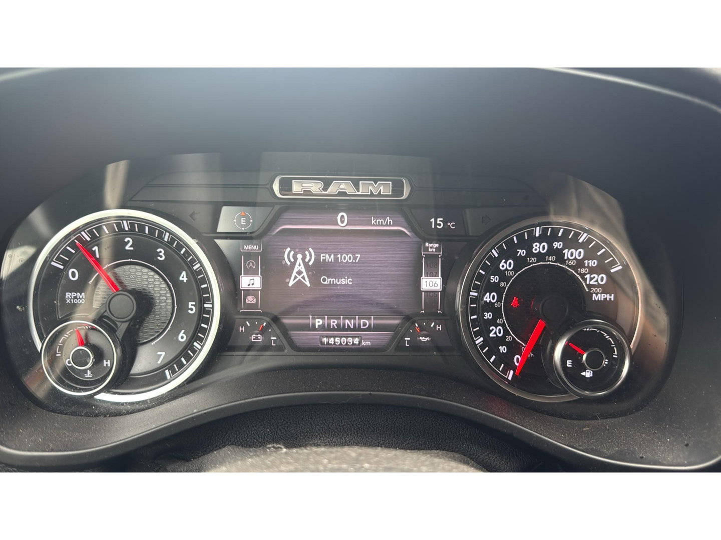 Dodge Ram 1500 4x4 Crew Cab LPG Marge (btw vrij) Blackout