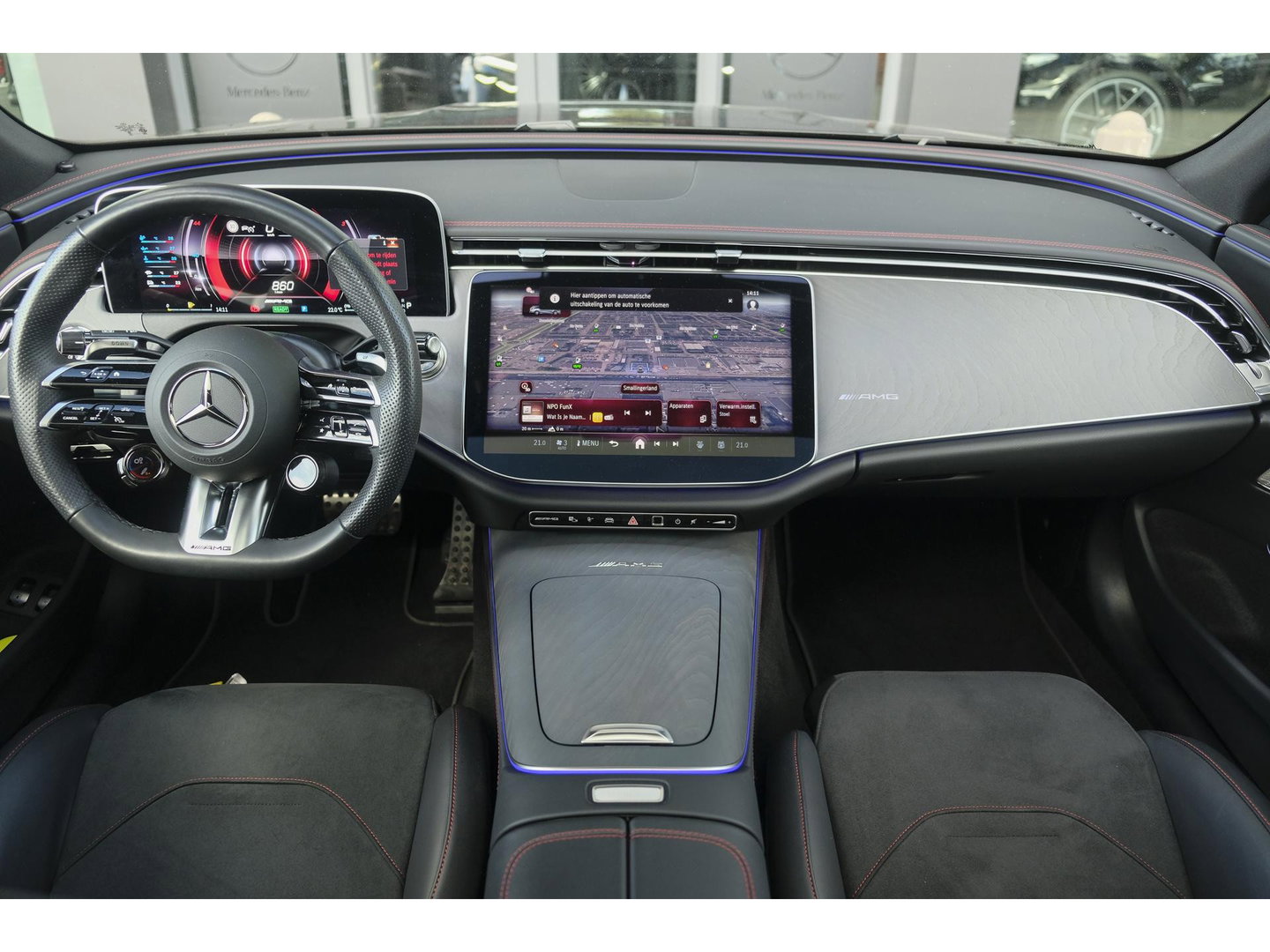 Mercedes-Benz E-Klasse Estate E53 AMG 612pk 4MATIC+ Panoramadak Schaalstoelen Burmester 4d 4-wielsturing Night II pakket Trekhaak