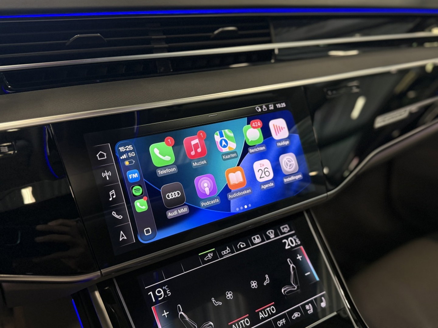 Audi A8 60 TFSie 462PK S-Line / B&O / TV's / softclose / Massage / 360°
