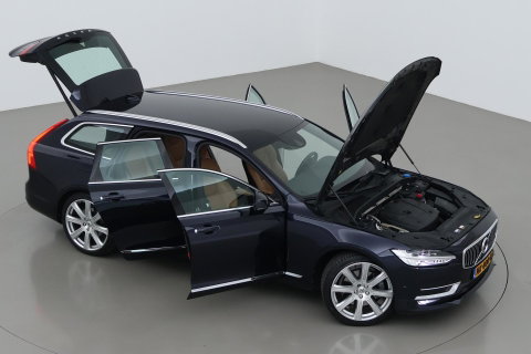 Volvo V90 2.0 T5 Inscription | ACC | Stoelventilatie+Massage | Trekhaak | Carplay | BLIS | Memory | 20 Inch