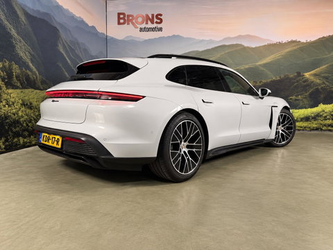 Porsche Taycan Sport Turismo Black Edition 105 kWh luchtvering l Pano l Massage l bijrijders scherm