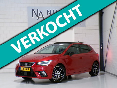SEAT Ibiza 1.0 TSI FR Business Intense "Origineel NL!" Pano Apple-Carplay Beats Full-LED Camera Parkeersensoren Keyless 18"Velgen