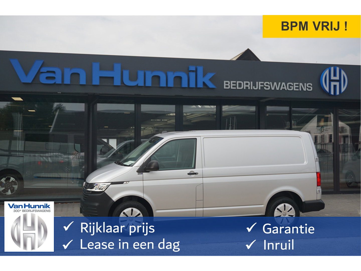 Volkswagen Transporter T6.1 2.0TDI 150PK BPM VRIJ!! App Connect, Cruise, Airco, LED!! NR. 128