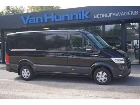 Volkswagen Crafter 35 177PK L3H2 AUT Facelift BPM VRIJ!! 13" Navi, Cam, Gev. Stoel, Alarm, LED!! NR. 344