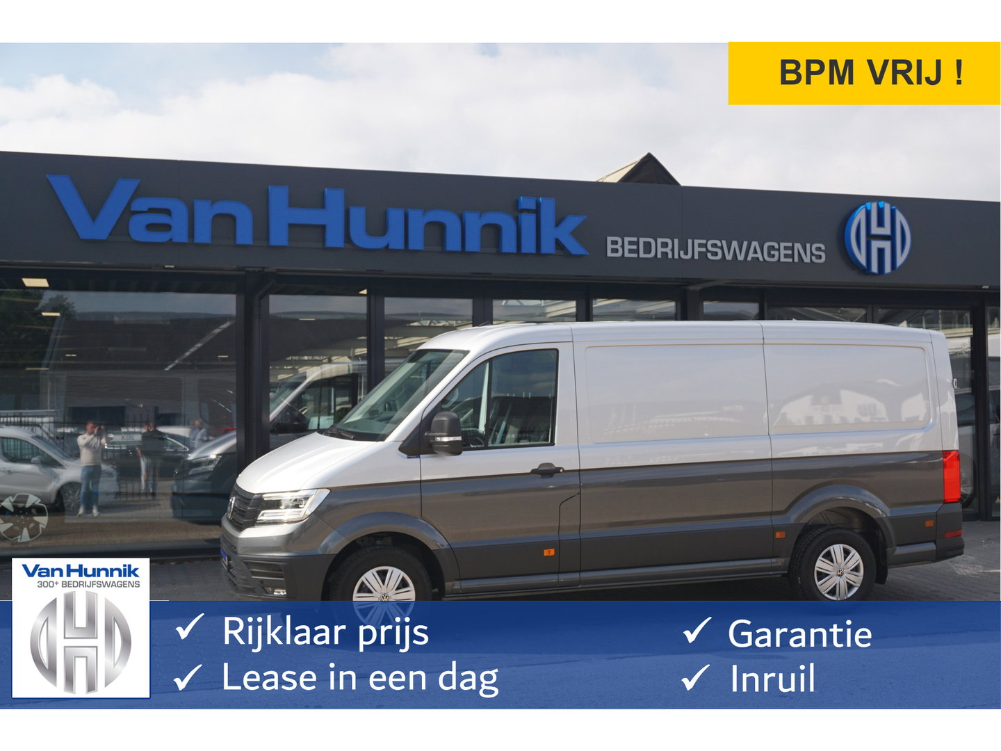 Volkswagen Crafter 35 177PK L3H2 AUT BPM VRIJ!! Navi, Cam, ACC, LED, Dual Tone Lak!! NR. 872