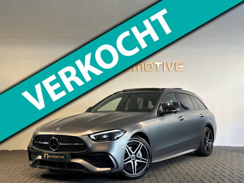 Mercedes-Benz C-Klasse Estate 300 e AMG Pano|HuD|BTW|Trekhaak