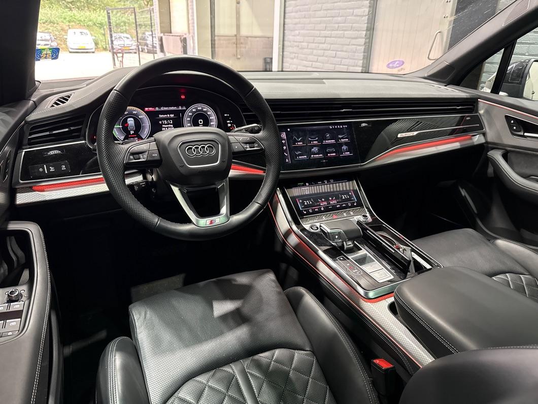 Audi Q7 60 TFSI e quattro Pro Line S Competition | FACELIFT | Schuifdak | B&O | 4-wiel Besturing | Trekhaak | 22 Inch | Laser LED