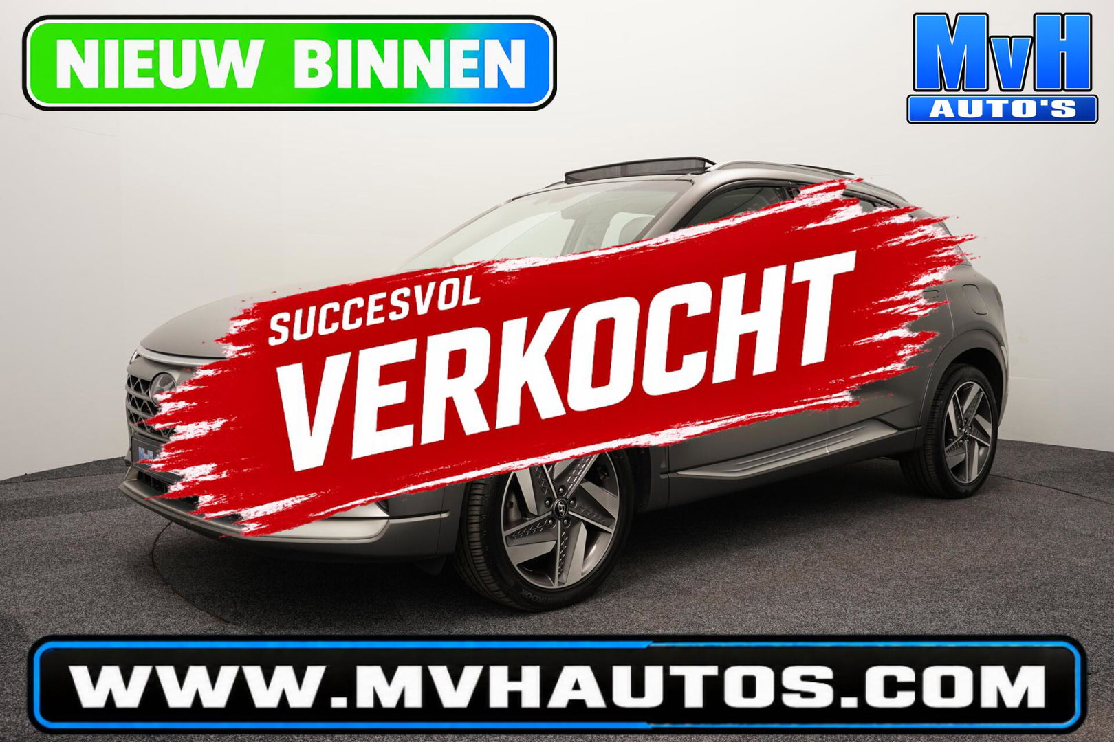 Hyundai Nexo Plus Pack |WATERSTOF|€10329,- NETTO|PANO|LUXE