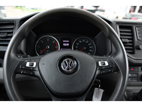 Volkswagen Crafter 2.0 TDI L3H2 Black Edition Adaptieve Cruise, Camera, Carplay, LED, 2 x Schuifdeur, 177pk, Automaat, Geveerde stoel, Massage Stoel, Trekhaak, Uniek!