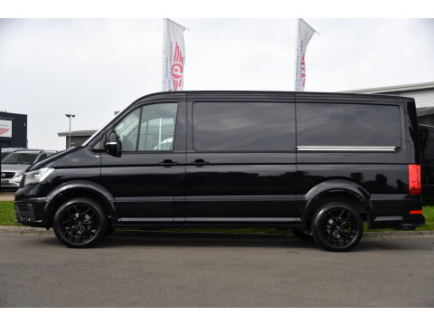 Volkswagen Crafter 2.0 TDI L3H2 Black Edition Adaptieve Cruise, Camera, Carplay, LED, 2 x Schuifdeur, 177pk, Automaat, Geveerde stoel, Massage Stoel, Trekhaak, Uniek!