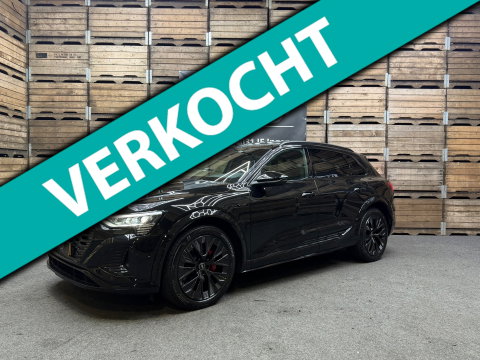 Audi Q8 e-tron SQ8 50 quattro S Edition 95 kWh,21"LM, Pano, Adaptive Cruise, 360, Trekhaak, Luchtvering, Leder