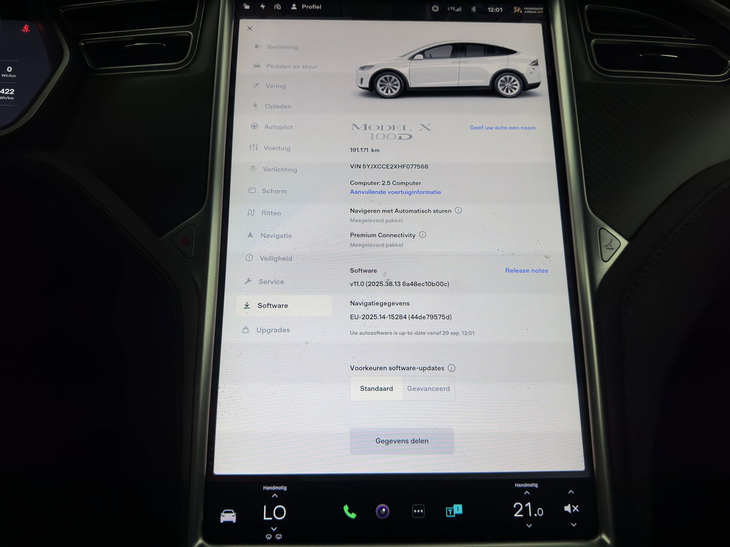 Tesla Model X 100D [3-Fase-17kW] Aut. *PANO | LEATHER | NAVI-FULLMAP | FULL-LED | AIRSUSPENSION | DIGI-COCKPIT | FASTLOADER | KEYLESS | DAB+ | HEATED-SPORTSEATS | TOWBAR | PRIVACY-GLASS | AUTOPILOT |  20"ALU*