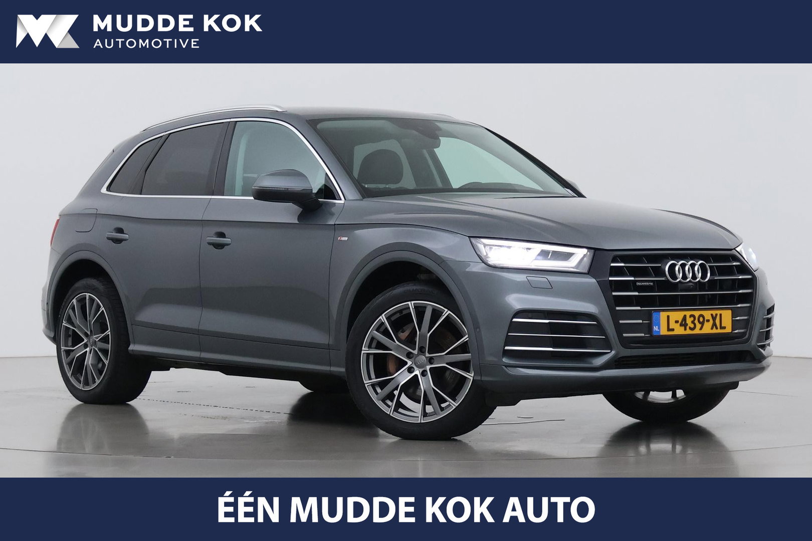 Audi Q5 55 TFSIe Quattro Competition | 360° Camera | Head-Up | Keyless | LED | Stoelverwarming V+A | Parkeerassistent | 19 Inch