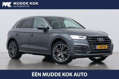 Audi Q5 55 TFSIe Quattro Competition | 360° Camera | Head-Up | Keyless | LED | Stoelverwarming V+A | Parkeerassistent | 19 Inch