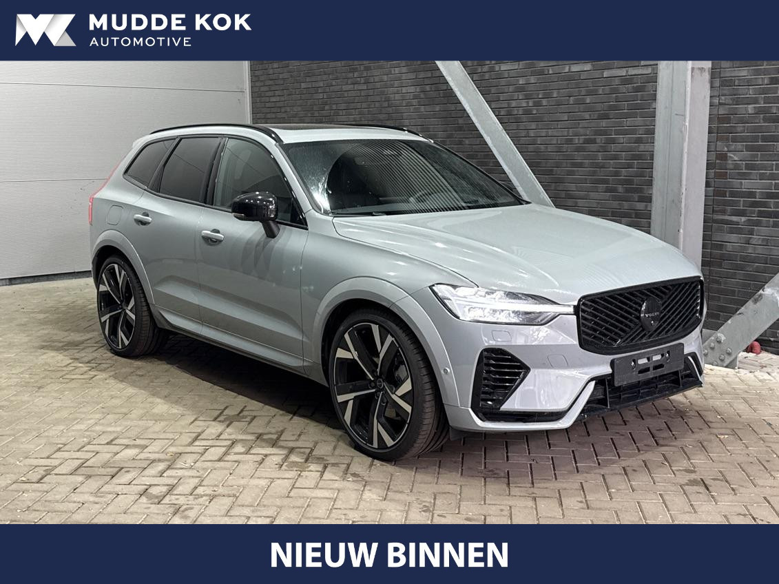 Volvo XC60 T6 Ultra Black Edition | 22 Inch | Bowers&Wilkins | Luchtvering | Trekhaak | 360° Camera | Stoelventilatie | Head-Up