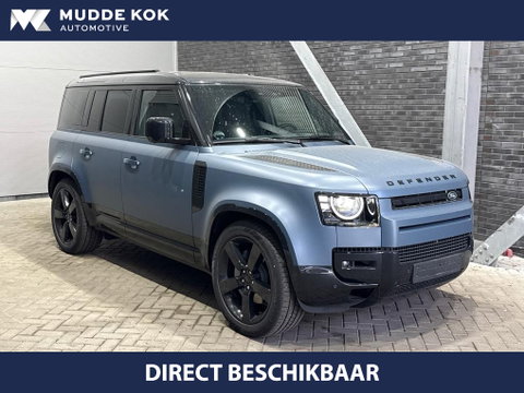 Land Rover Defender 2.0 P300e 110 X-Dynamic HSE | SATIN | Luchtvering | Panoramadak | Trekhaak | 360° Camera | Meridian Surround | Stoelventilatie | 22 Inch