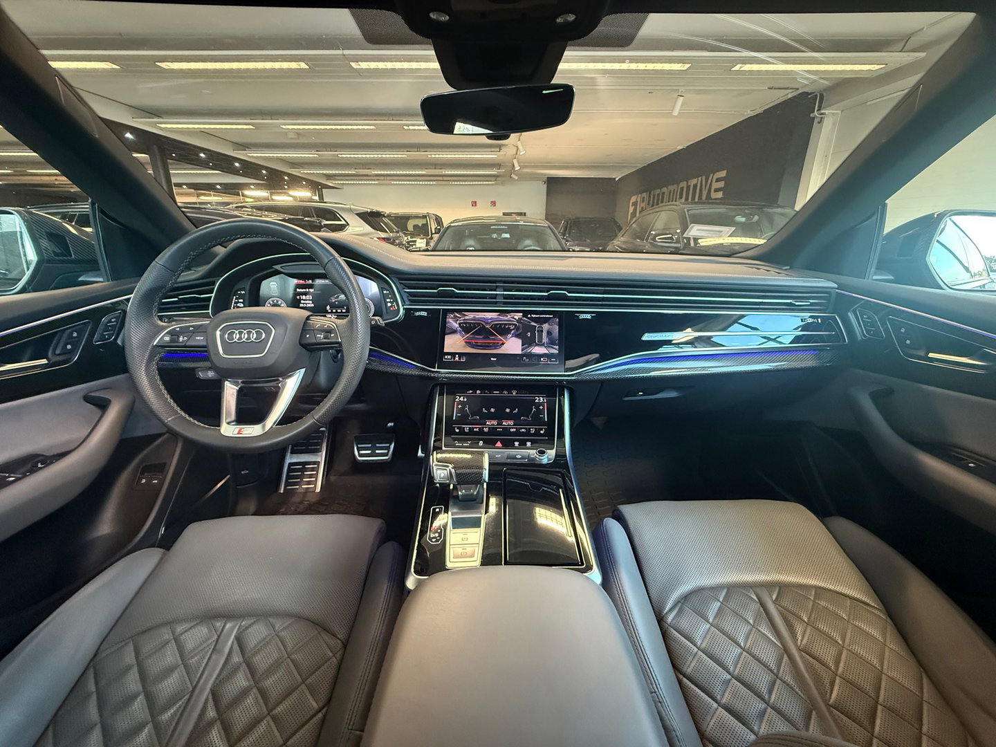 Audi Q8 60 TFSI e quattro S Line Pano|RS Seat|Carbon|HuD|B&O