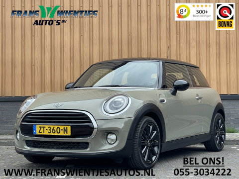 MINI 3-deurs 1.5 Cooper Chili | Origineel Nederlands | NAP | Keyless go/entry | Stoelverwarming | Airconditioning | Bluetooth | Rijmodus Regeling | Zwarte Hemel |