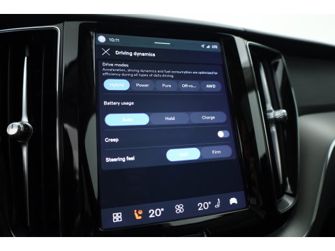 Volvo XC60 2.0 T6 Plug-in hybrid AWD Plus Dark | Leer | Pilot Ass. | Pano-dak | Harman/ Kardon | Ver. Voorruit | Stoel + stuurverwarming |