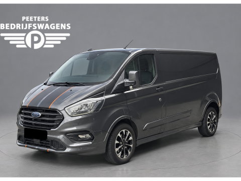 Ford Transit Custom 320 2.0 TDCI L2H1 Sport Camera, Cruise, Carplay, LED, Leder, Stoelverwarming, Automaat, 185pk, Trekhaak, Multimedia, Uniek!