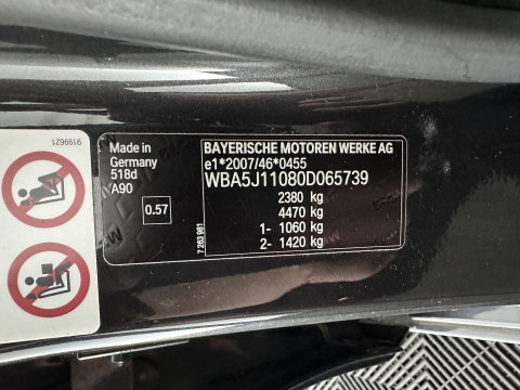 BMW 5 Serie Touring 518d Last Minute Edition Aut. *LEATHER | XENON | COMFORT-SEATS | NAVI-FULLMAP | ECC | PDC | CRUISE | 18''ALU | TOWBAR*