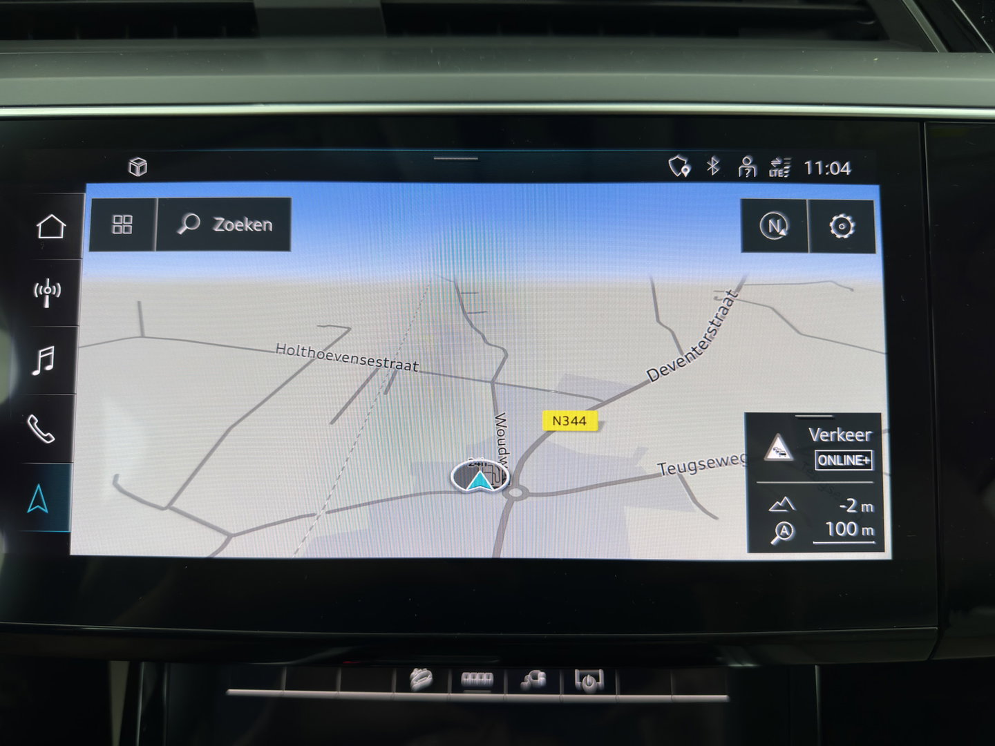 Audi Q8 e-tron 50 quattro Advanced Edition 95 kWh [3-Fase-22kW] {SoH-100%} (INCL.BTW) *LEATHER | FULL-LED | MEMORY-PACK | ADAPTIVE-CRUISE | CAMERA | PRIVACY-GLASS | DIGI-COCKPIT | PRIVACY-GLASS | SHIFT-PADDLES | DAB | AMBIENT-LIGHT | 20''ALU | TOWBAR*